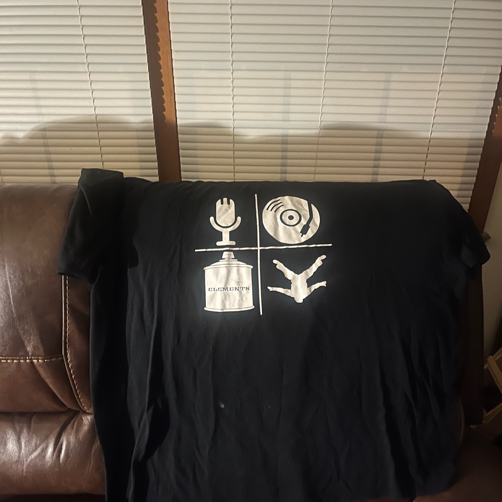 Black Graphic T-Shirt